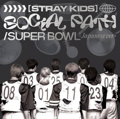 「Social Path (feat. LiSA) / Super Bowl -Japanese ver.-」初回限定盤Aジャケット