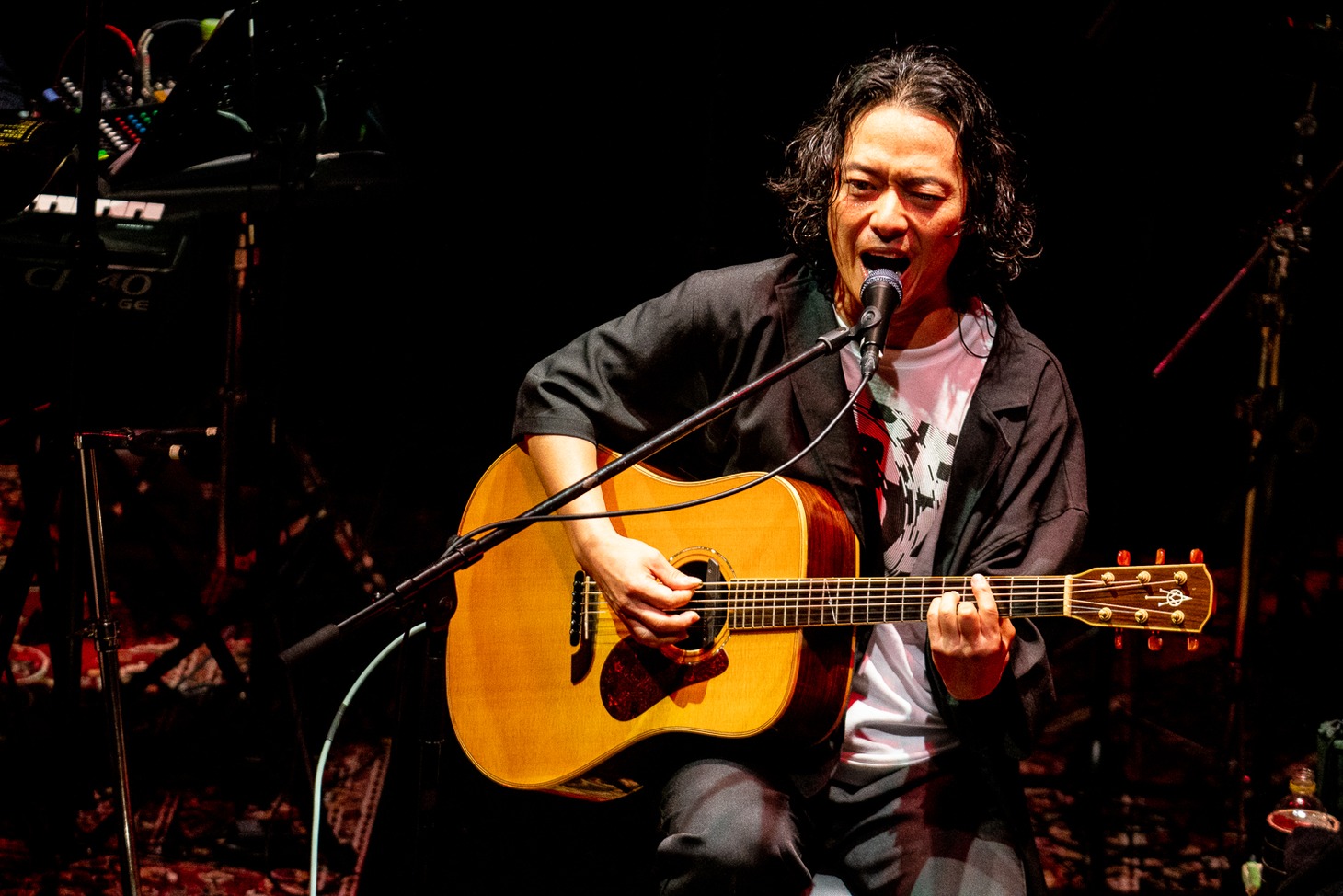 山田将司（Vo）（撮影：橋本塁[SOUND SHOOTER]）