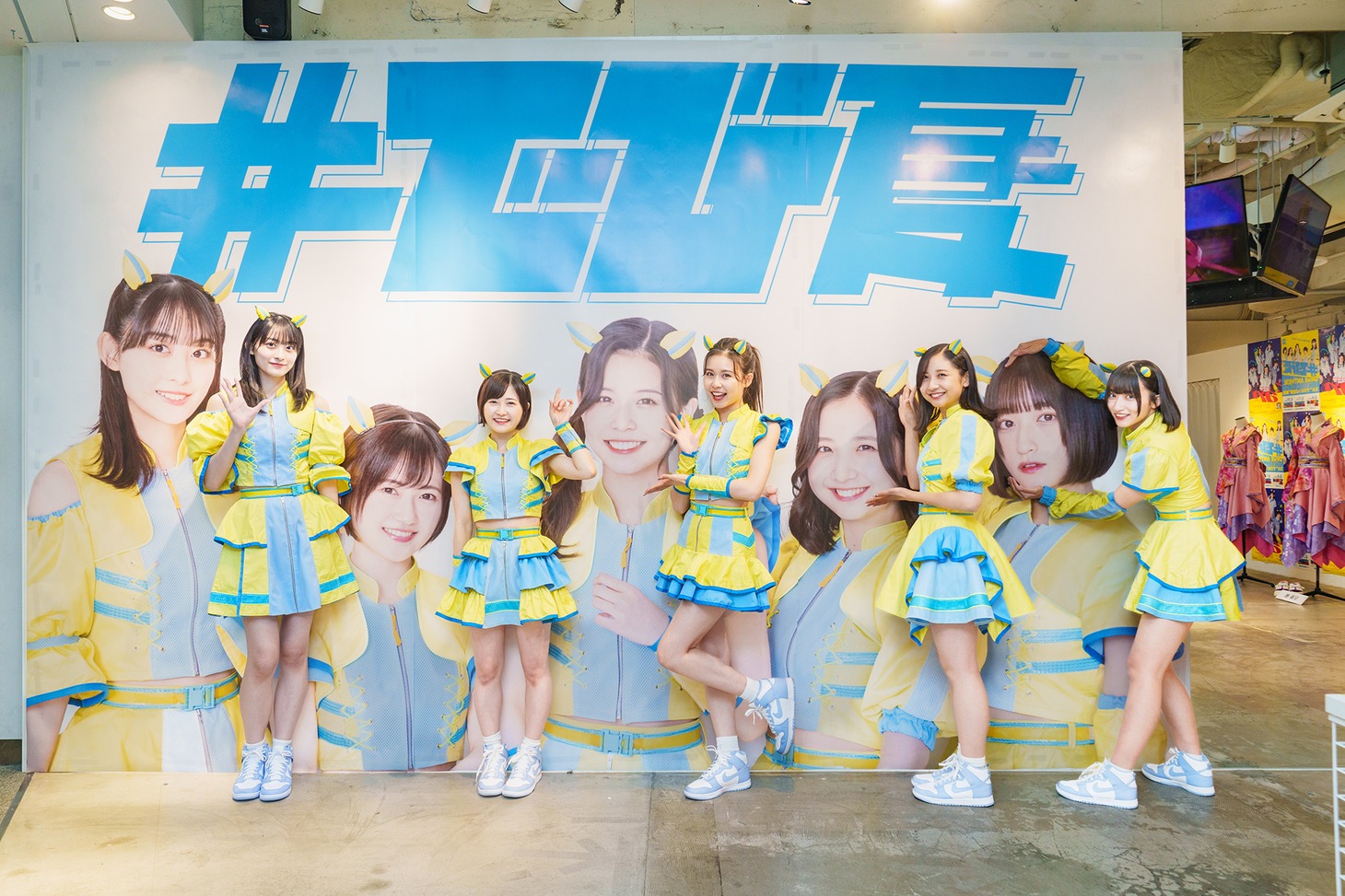 「#でび夏POP UP SHOP」を訪れたDevil ANTHEM.。