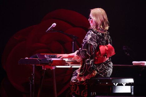 「So Fabulous Summer Concert 2023」茨城・結城市民文化センター アクロス公演より、浴衣姿の五条院凌。(Photo by Eiji Shimamura)