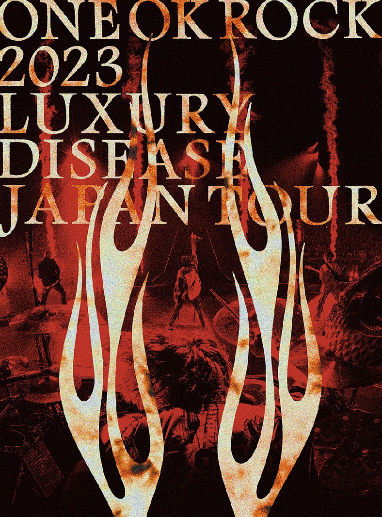 ONE OK ROCK「ONE OK ROCK 2023 LUXURY DISEASE JAPAN TOUR」ジャケット