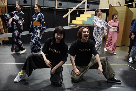 「ヴァグラント」稽古より。