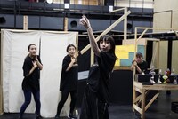 「ヴァグラント」稽古より。（撮影：平山安菜）