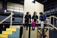 「ヴァグラント」稽古より。（撮影：平山安菜）