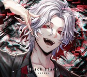 葛葉「Black Crack」初回限定盤Bジャケット (c)ANYCOLOR, Inc.