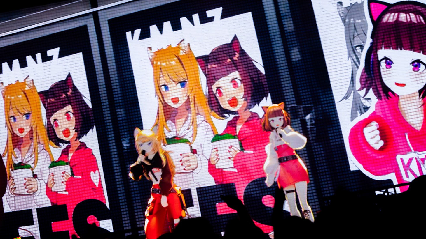 「KMNZ 2nd ONE-MAN LIVE『TYPE WILD』」の様子。（Photo by Kyogo Mamada）