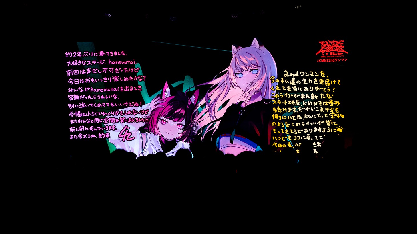 「KMNZ 2nd ONE-MAN LIVE『TYPE WILD』」の様子。（Photo by Kyogo Mamada）