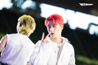 ATEEZのステージの様子。