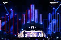 ニックン＆Jun.Kのステージの様子。