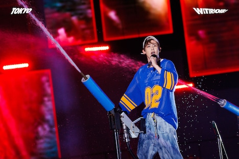 ニックン＆Jun.Kのステージの様子。