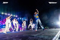 ニックン＆Jun.Kのステージの様子。