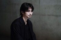 AI「Life Goes On」ミュージックビデオ撮影の様子。（撮影：上飯坂一）