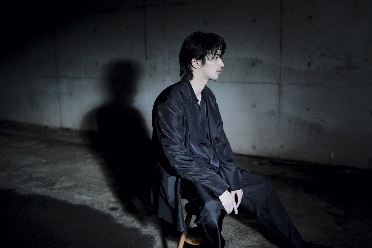 AI「Life Goes On」ミュージックビデオ撮影の様子。（撮影：上飯坂一）