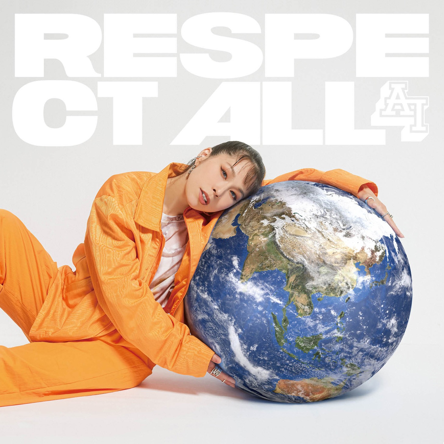 AI「RESPCT ALL」初回限定盤ジャケット
