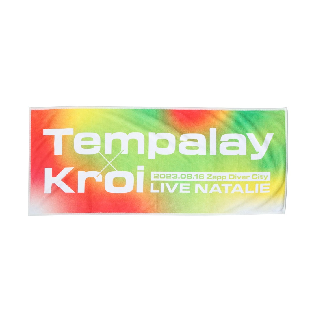 「ライブナタリー “Tempalay × Kroi”」フェイスタオル