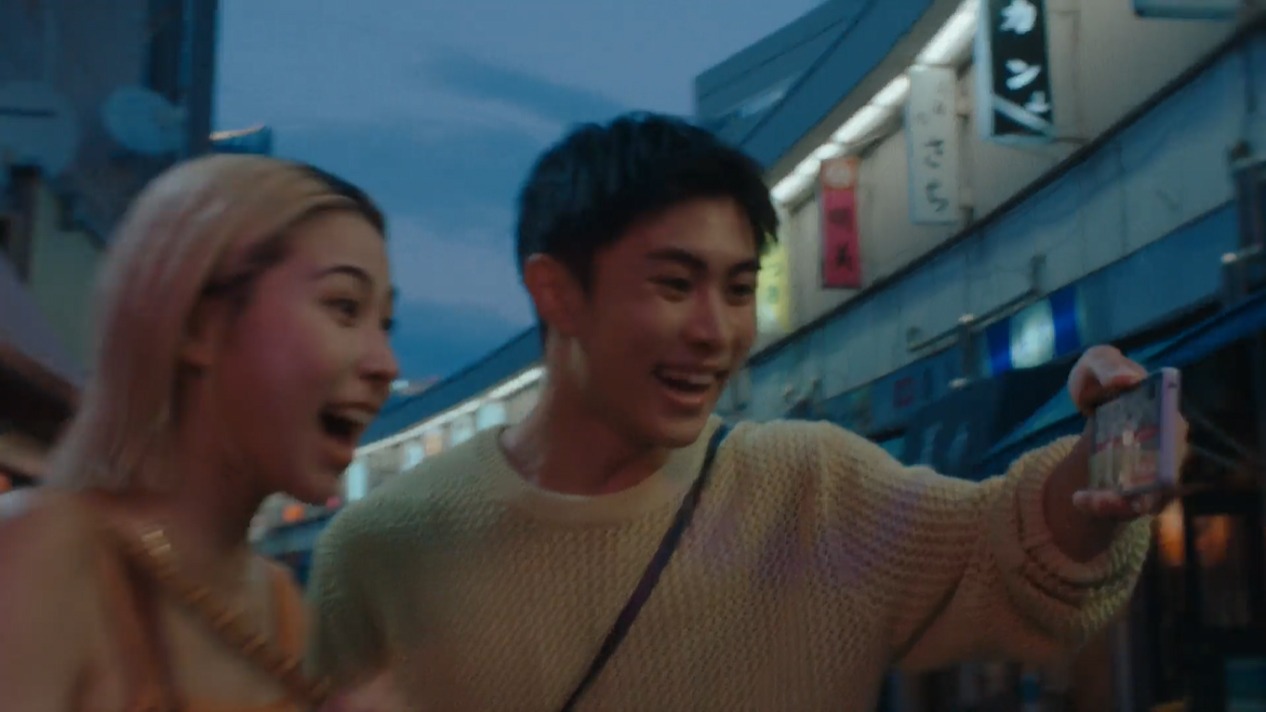 テレビCM「The Same Goal」編より。