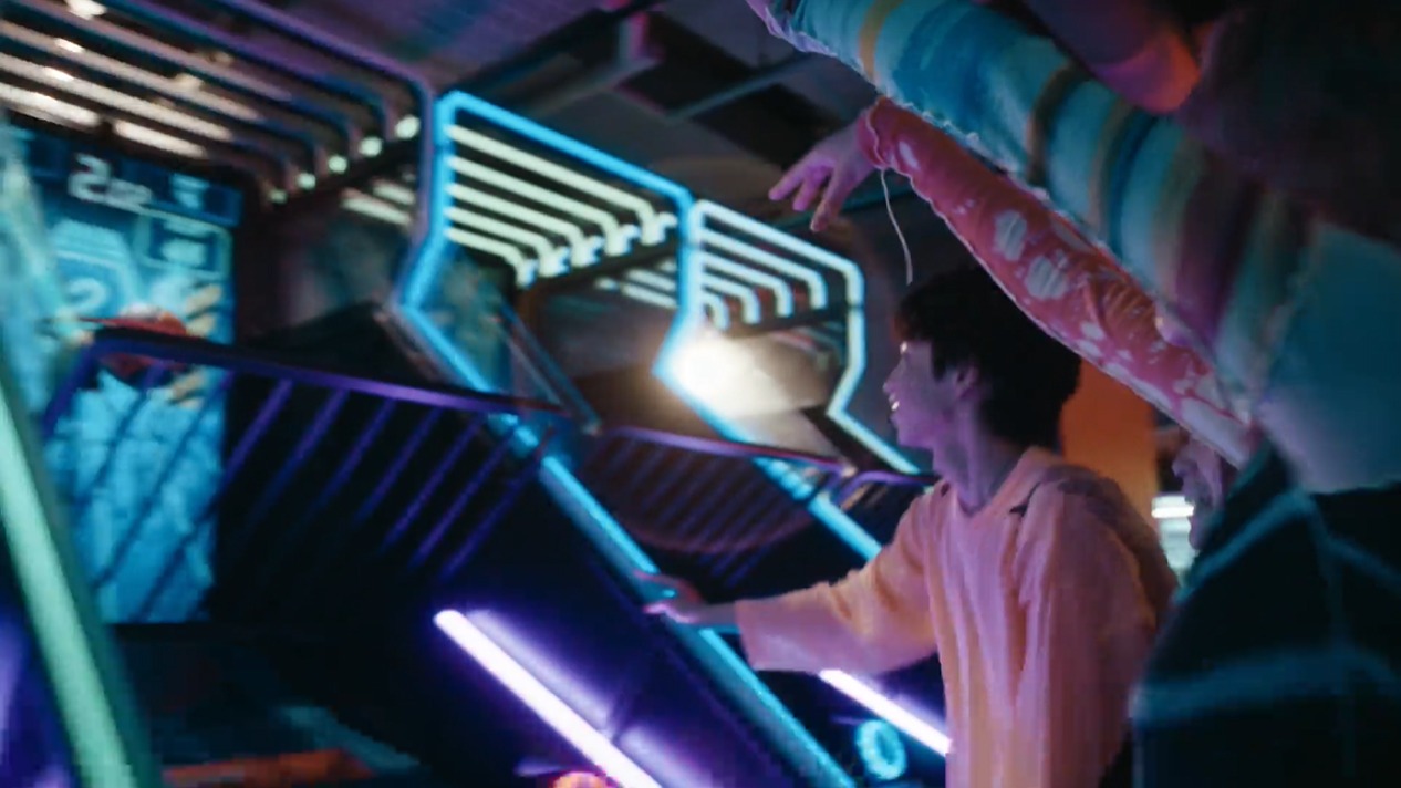 テレビCM「The Same Goal」編より。