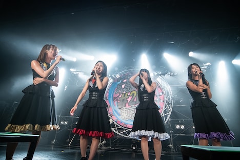 左から奥ゆい、十味、森嶋あんり、天羽希純。