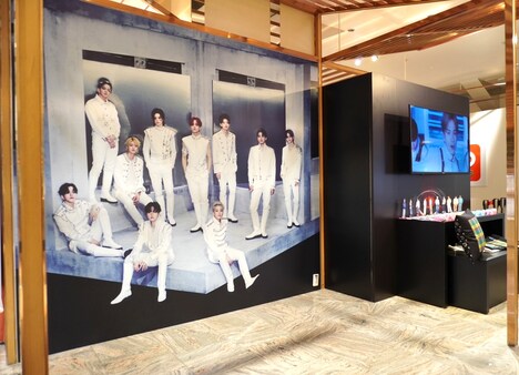 ポップアップストアの様子。