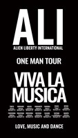 「ALI ONE MAN TOUR『VIVA LA MUSICA』」告知用画像