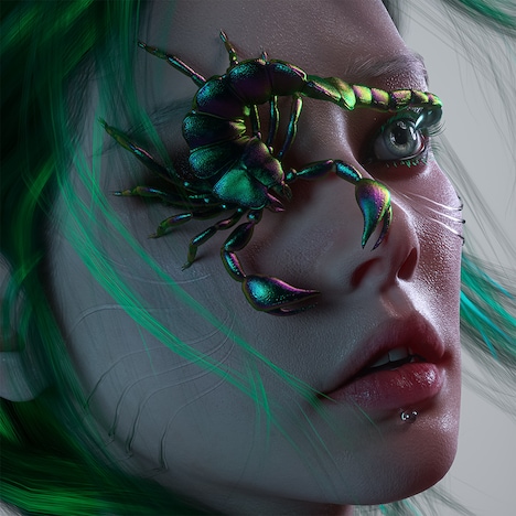 CVLTE「scorpion.」配信ジャケット