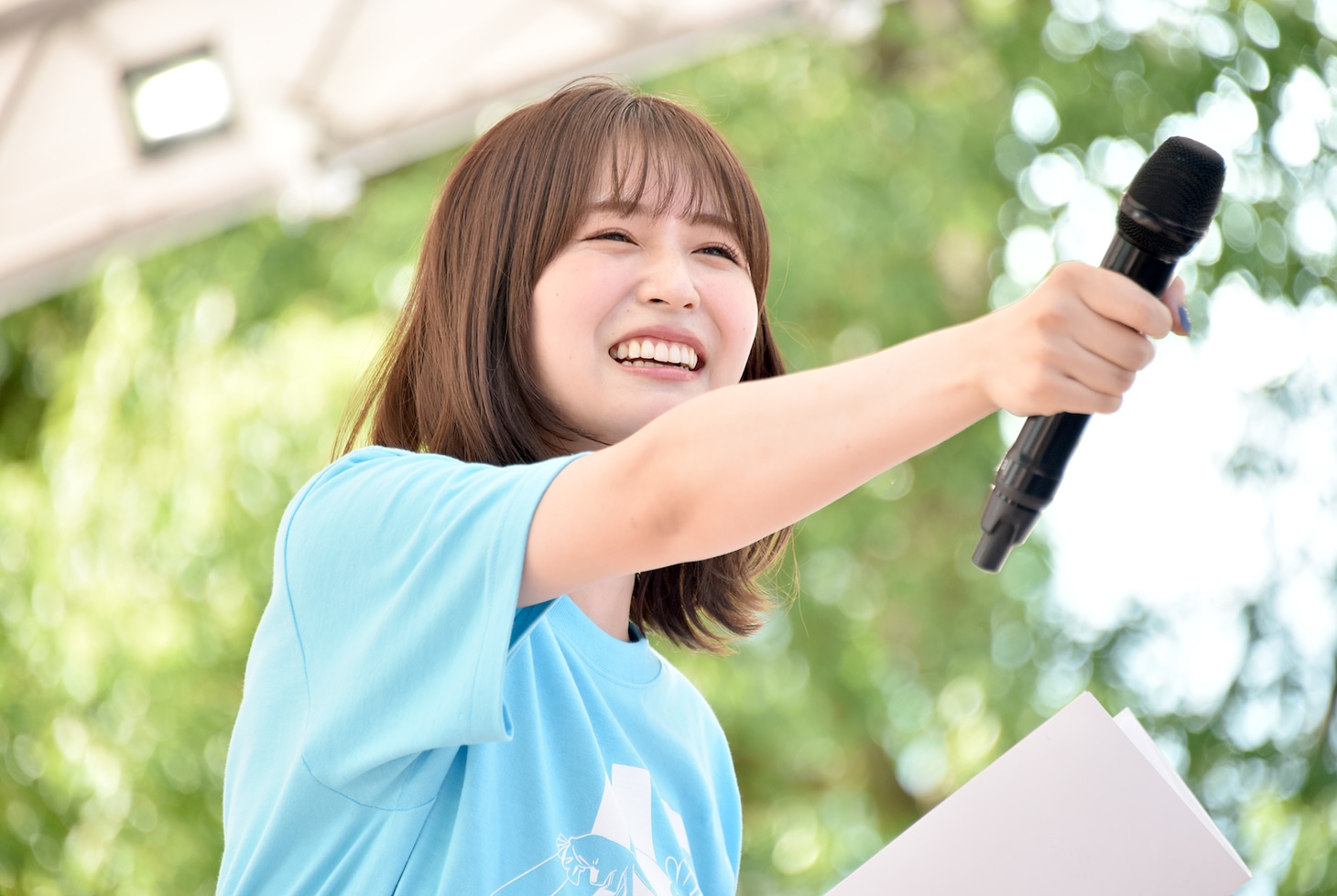 「TIF」チェアマンの長濱ねる。