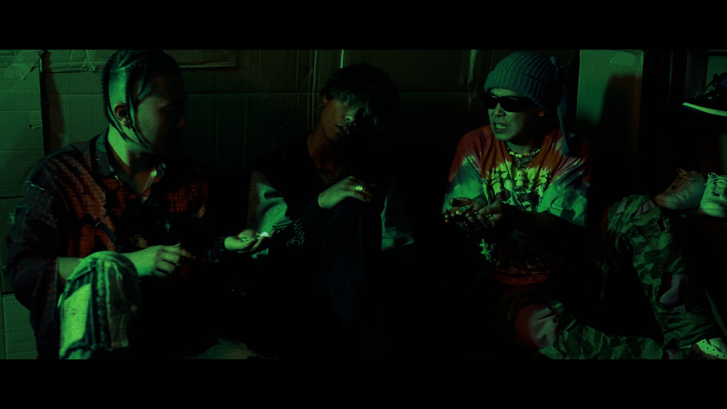 Tajyusaim Boyz「I'm『ペイ』Back feat. D.O」ミュージックビデオより。