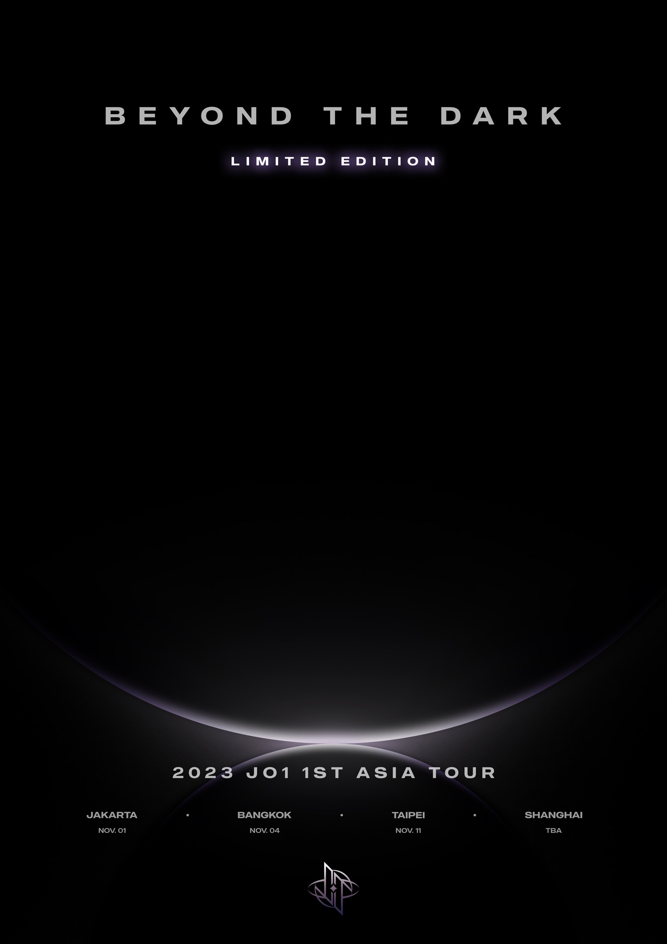 「2023 JO1 1ST ASIA TOUR ‘BEYOND THE DARK’ LIMITED EDITION」ビジュアル (c)LAPONE Entertainment