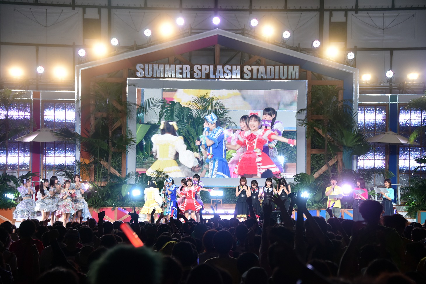 「TIFアイドル総選挙2023」の結果が発表された瞬間。