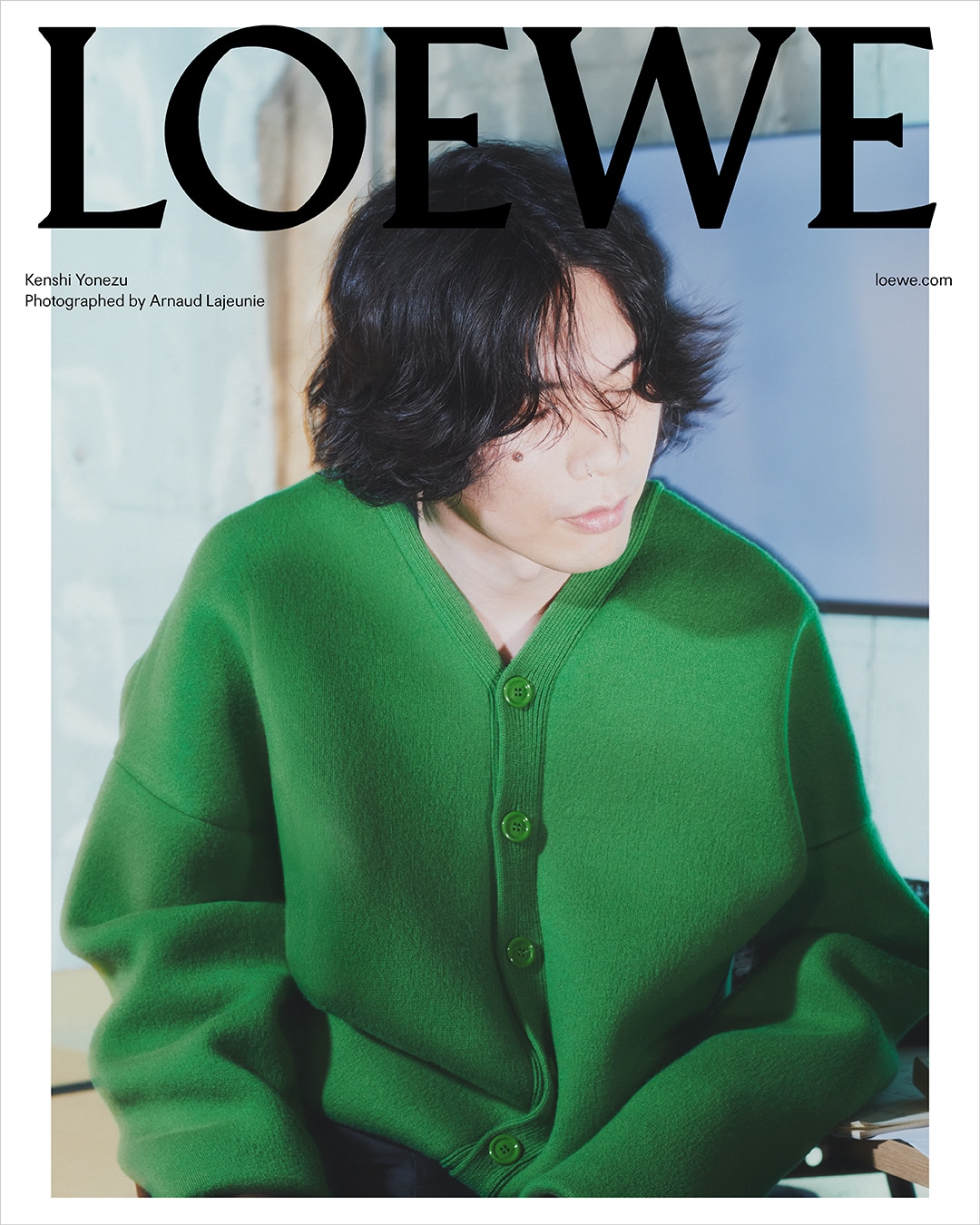 Yonezu Kenshi Poses for Loewe Ad Campaign – NanteJapan