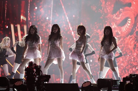 aespa（撮影：上飯坂一）