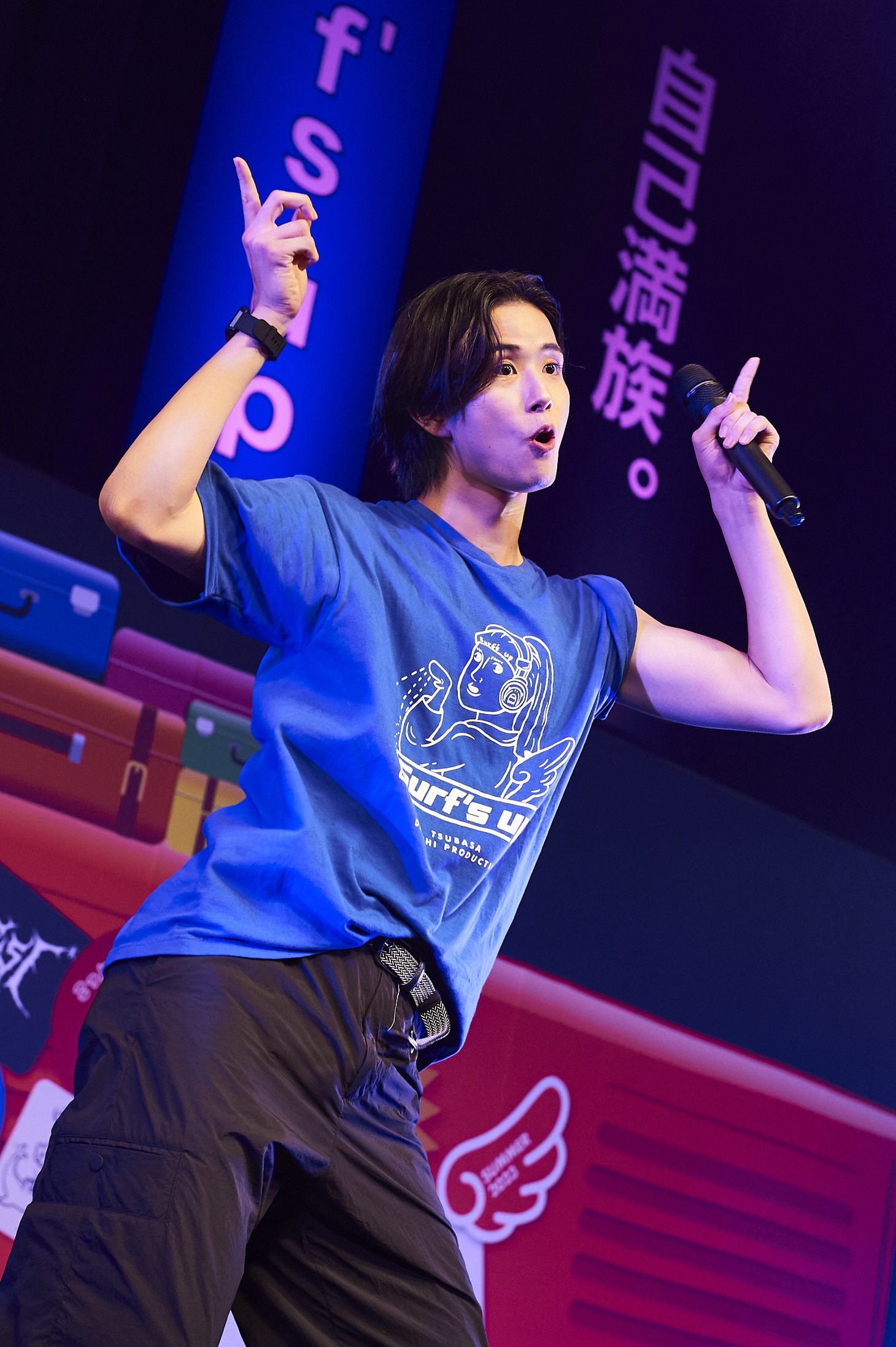 添田陵輔（世が世なら!!!）（撮影：上溝恭香）