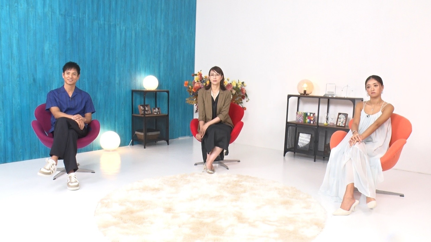 左から沢村一樹、水野美紀、みちょぱ。(c)フジテレビ