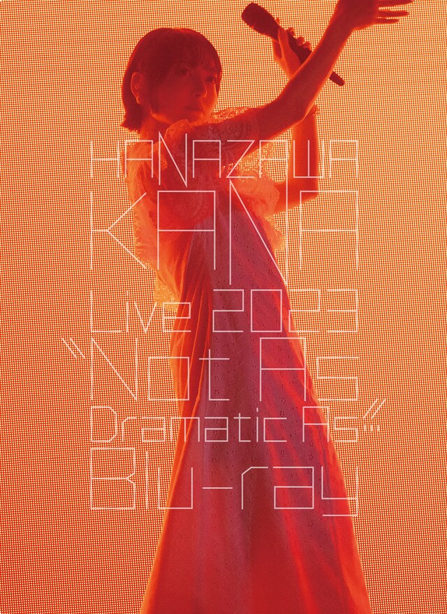 花澤香菜「HANAZAWA KANA Live 2023 "Not As Dramatic As…"」ジャケット