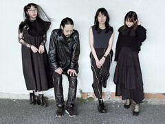 ニイマリコが猛者集めたバンド、ルー・ガルーが3カ月連続で音源配信