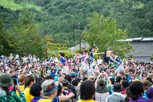 「エビ中 夏のファミリー遠足 略してファミえん in 山中湖 2023」2日目の様子。