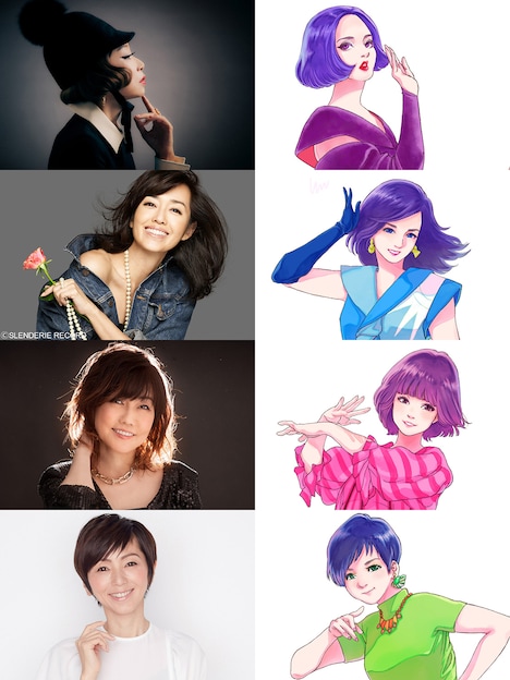 「祝・日比谷野音100周年 J-WAVE & Night Tempo present ザ・ナイトテン4」出演者ビジュアル