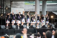 「エビ中 夏のファミリー遠足 略してファミえん in 山中湖 2023」2日目の様子。