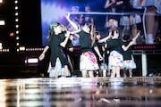 「エビ中 夏のファミリー遠足 略してファミえん in 山中湖 2023」の様子。