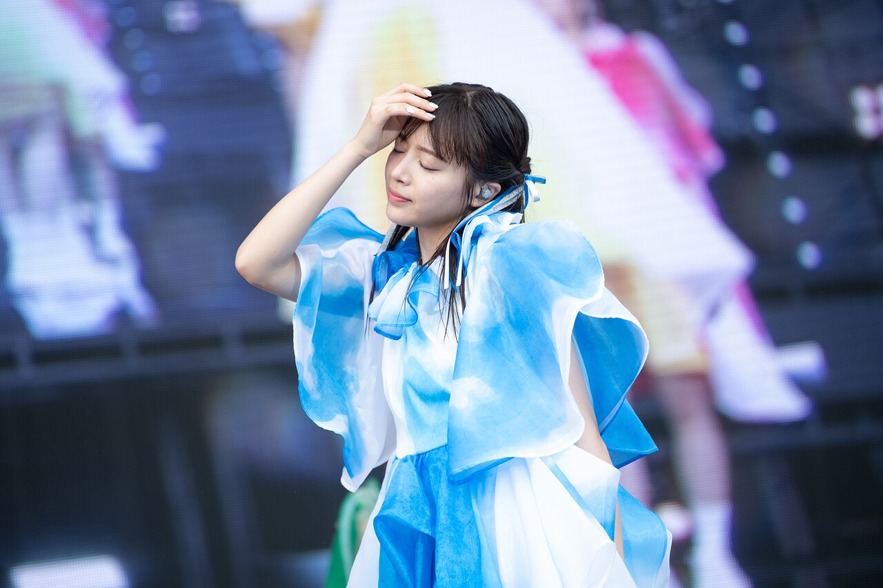 私立恵比寿中学　エビ中　中山莉子　生写真　ファミえん　2023 中山莉子 - エビ中「ファミえん」2日目、雨の中で結んだ