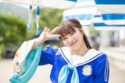 笑顔の中山莉子。