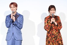 白岩瑠姫（JO1）と久間田琳加。