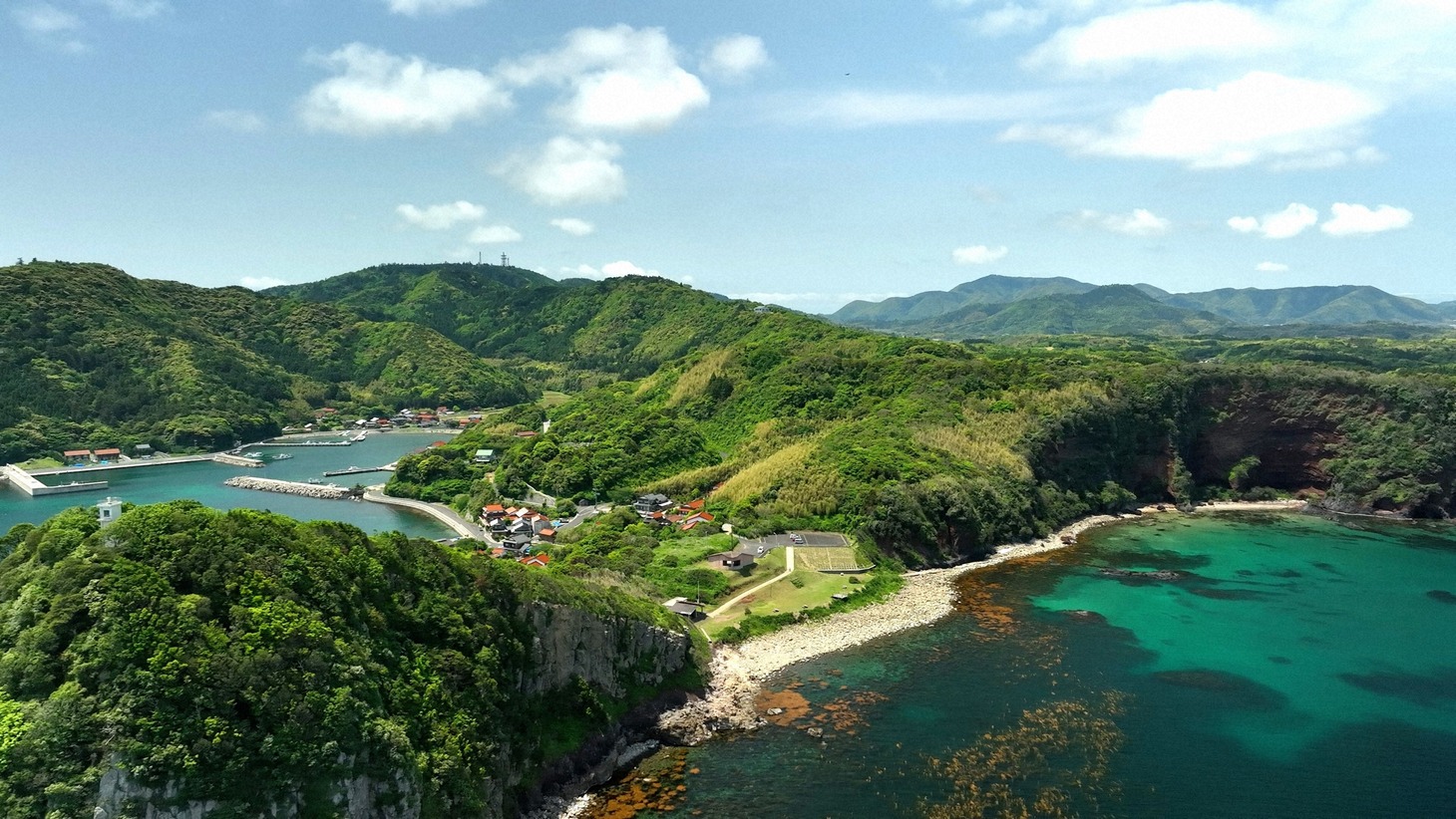ライブハウスのない島根・隠岐郡海士町の様子。（写真提供：NHK）