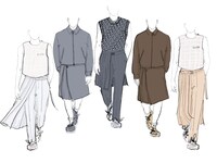 「Lollapalooza」のコスチュームのスケッチ。 (P)&(C) BIGHIT MUSIC