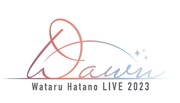「Wataru Hatano LIVE 2023 - Dawn -」ロゴ
