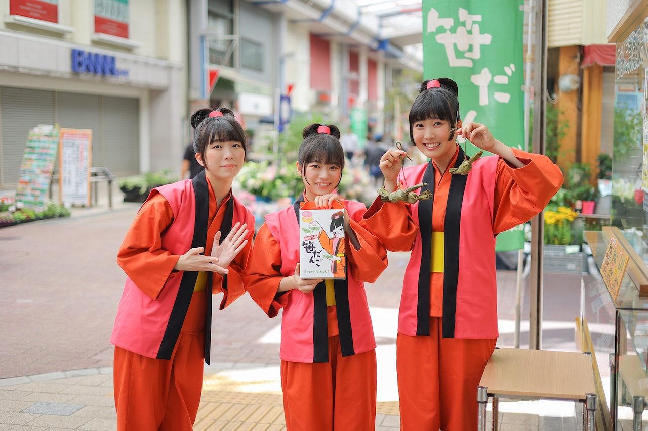 RYUTistが新潟古町の田中屋本店とコラボ、笹だんごのパッケージに