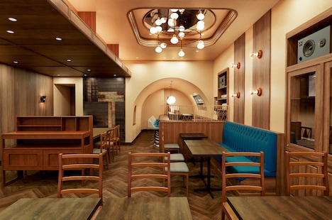 「喫茶二十世紀」の店内の様子。