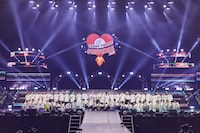 EBiDANの集合写真。