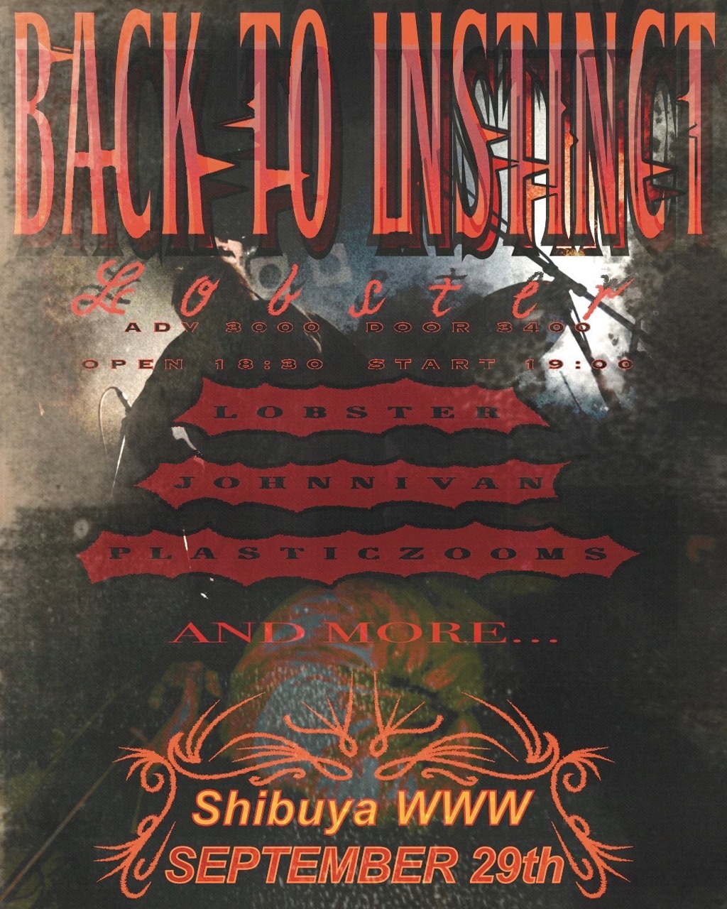 LOBSTERの2度目の自主企画にJohnnivan、PLASTICZOOMS