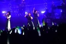 Negicco「Negicco 20th Anniversary Live～MY LIFE is Negicco～ supported by サトウ食品」の様子。